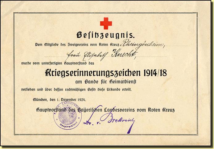 BaviereCroixRougediplome