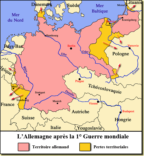 CarteAllemagne1920