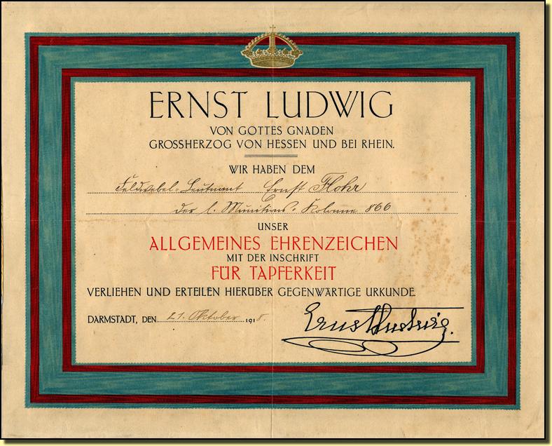 Hessediplomemedaillecourage