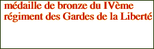 médaille de bronze du IVème 